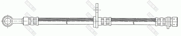 Flexible de frein GIRLING 9004410