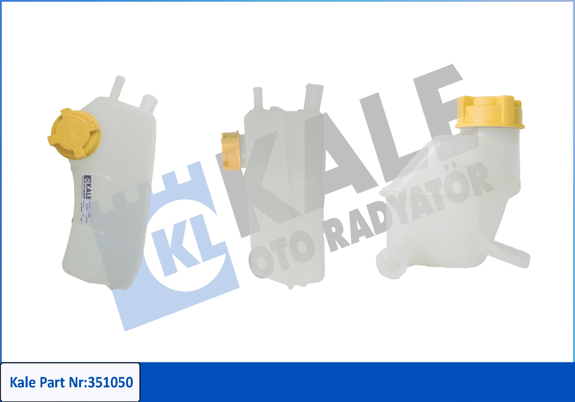 Vase d'expansion, liquide de refroidissement KALE OTO RADYATÖR 351050