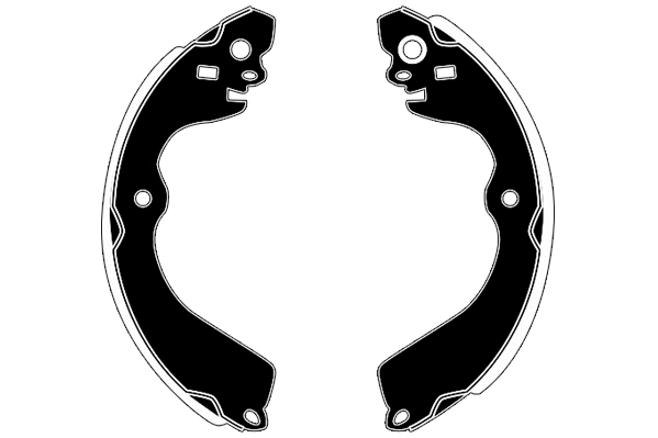 Jeu de mâchoires de frein RAICAM RA30050