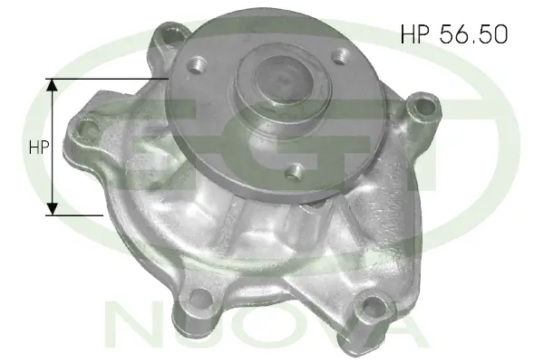 Pompe à eau, refroidissement du moteur GGT PA10884