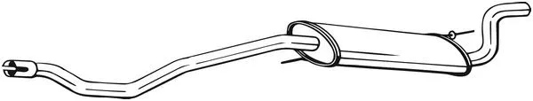 Silencieux arrière BOSAL 283-595