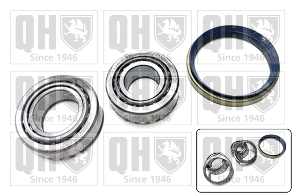 Kit de roulements de roue QUINTON HAZELL QWB310