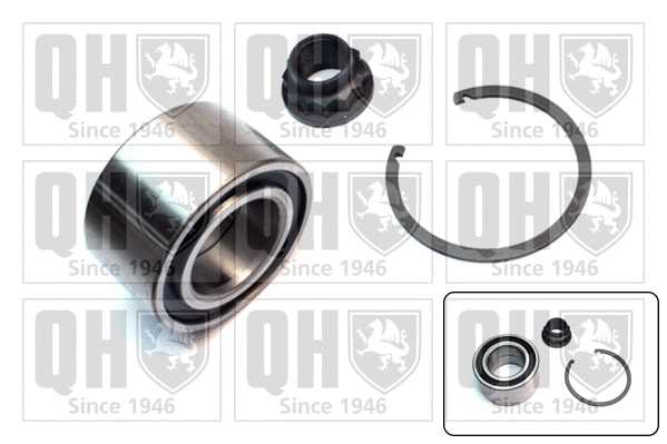 Kit de roulements de roue QUINTON HAZELL QWB1290