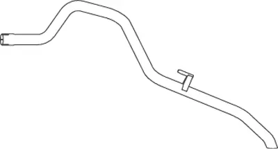Tuyau d'échappement DINEX 56510