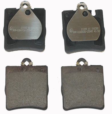 Kit de plaquettes de frein, frein à disque National NP2670