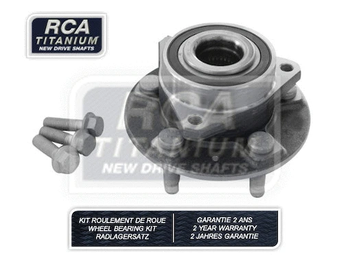 Kit de roulements de roue RCA FRANCE RCAK1391
