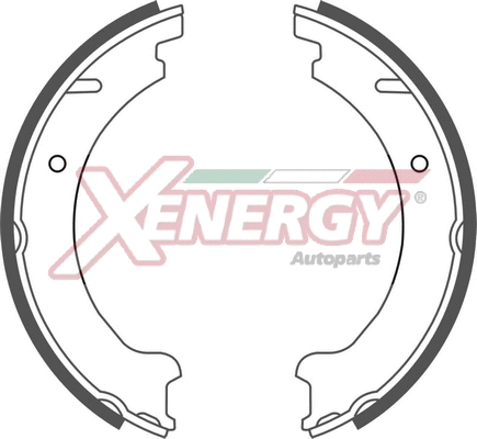 Jeu de mâchoires de frein AP XENERGY X50310