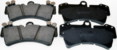 Kit de plaquettes de frein, frein à disque DENCKERMANN B110981