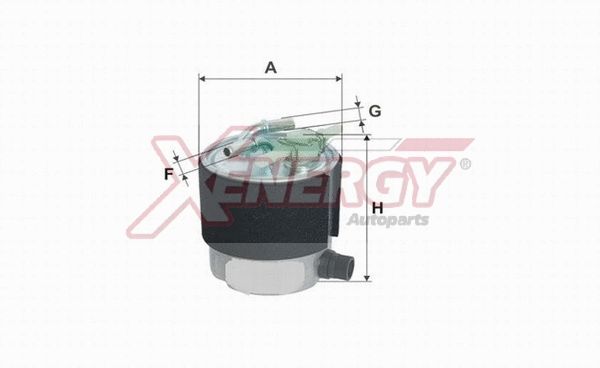 Filtre à carburant AP XENERGY X1598574