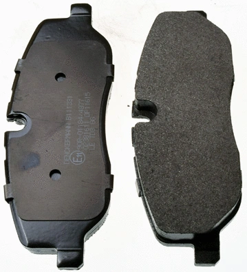 Kit de plaquettes de frein, frein à disque DENCKERMANN B111331