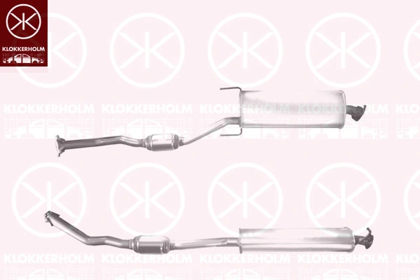 Catalyseur KLOKKERHOLM 81798601