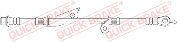 Flexible de frein QUICK BRAKE 58.861
