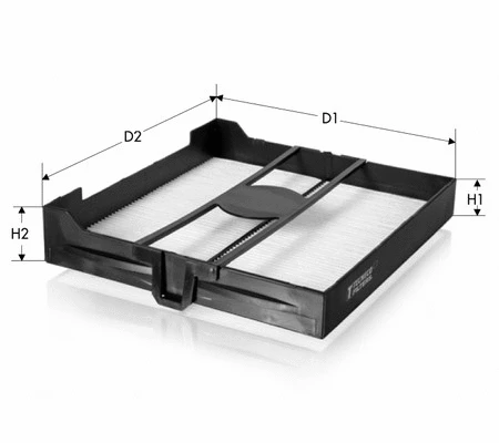 Filtre, air de l'habitacle TECNECO FILTERS CK224