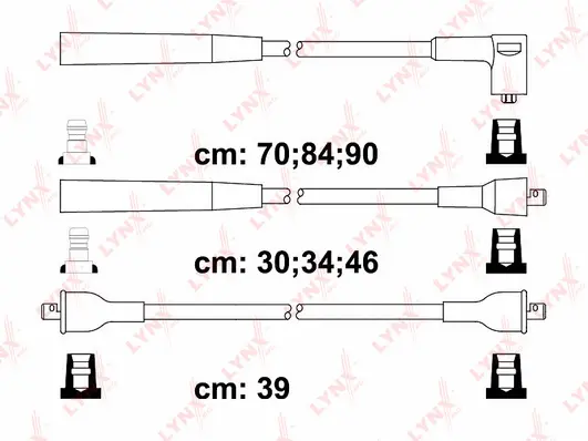 Kit de câbles d'allumage LYNXAUTO SPC5113