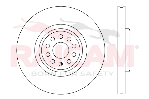 Disque de frein RAICAM RD01604