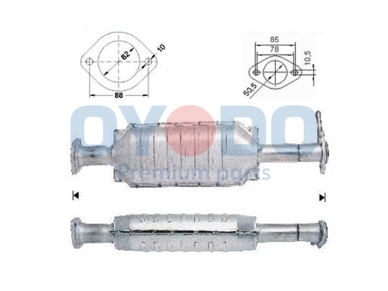 Catalyseur Oyodo 10N0096-OYO
