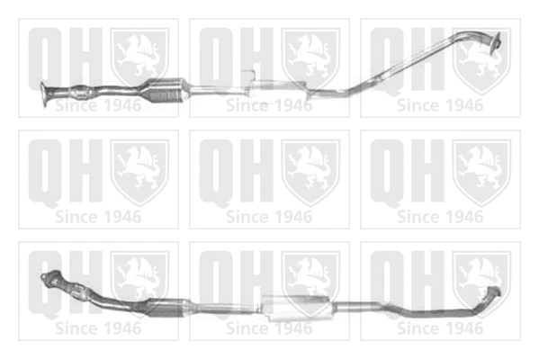 Catalyseur QUINTON HAZELL QCAT80614H