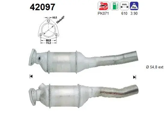 Catalyseur AS 42097