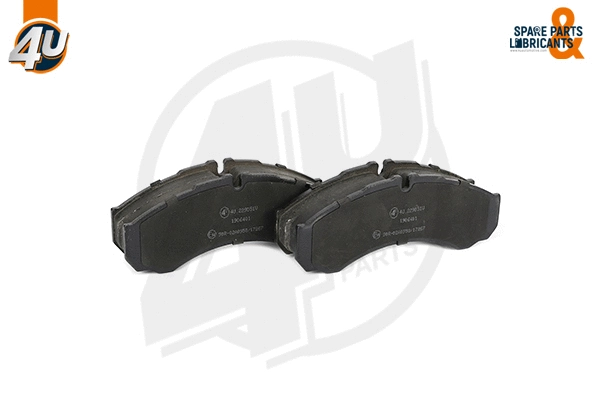 Kit de plaquettes de frein, frein à disque 4U Autoparts 22905IV