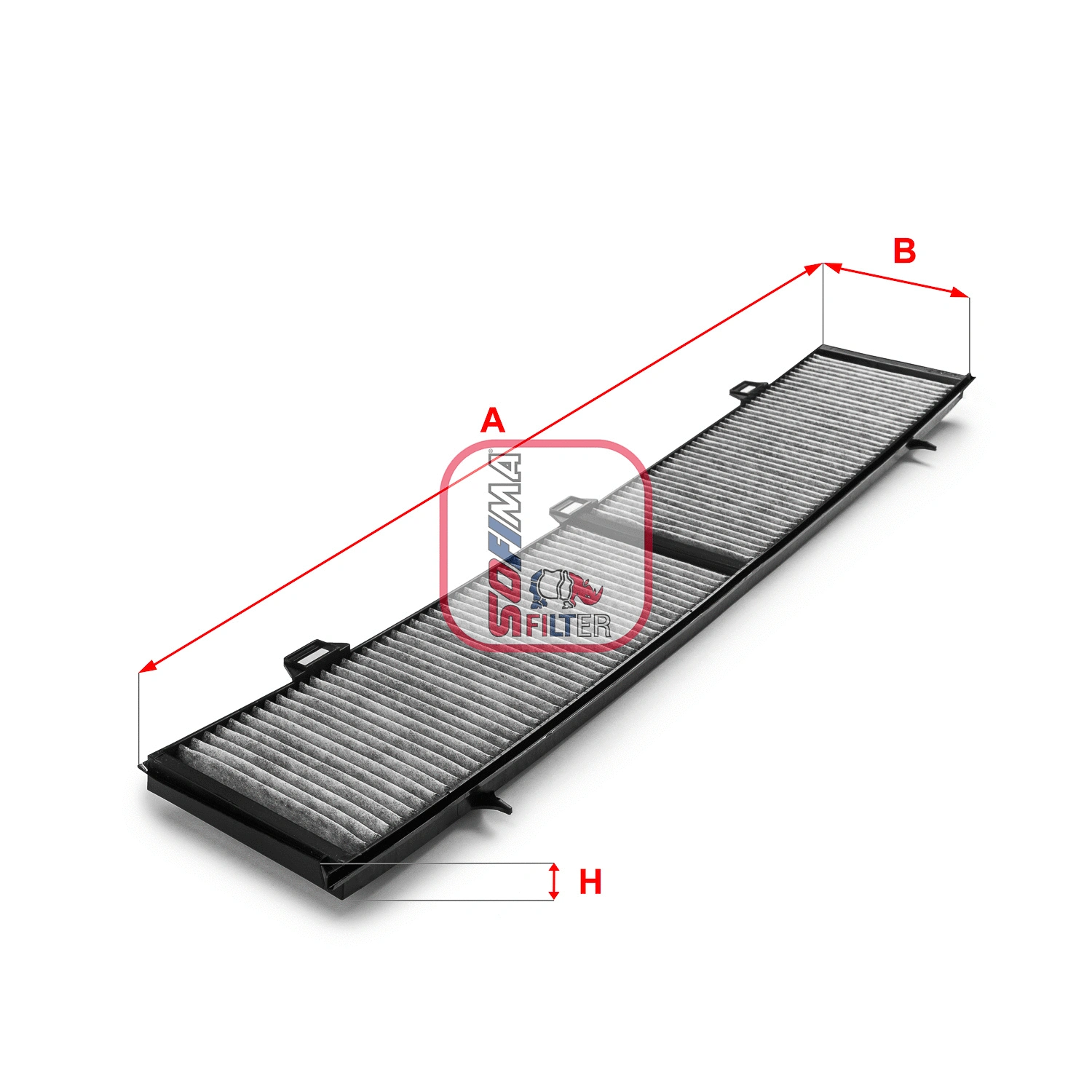 Filtre, air de l'habitacle SOFIMA S 4154 CA