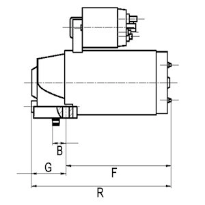 Démarreur HC-Cargo F 032 116 955