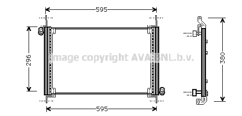 Condenseur, climatisation PRASCO FT5187