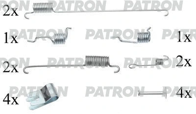Kit d'accessoires, mâchoire de frein PATRON PSRK0194
