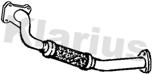 Tuyau d'échappement KLARIUS 301672