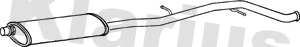Silencieux central KLARIUS 260876