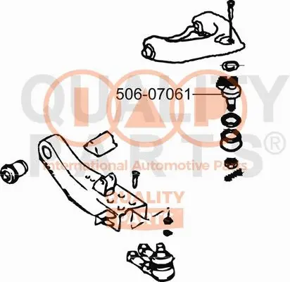 Rotule de suspension IAP QUALITY PARTS 506-07061
