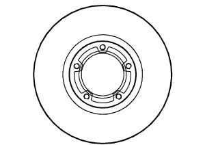 Disque de frein ABTEX BD356V
