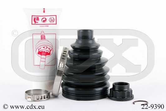 Jeu de joints-soufflets, arbre de commande CDX 22-9390