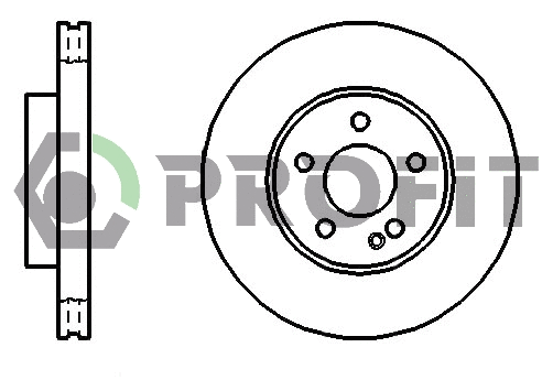 Disque de frein PROFIT 5010-1203