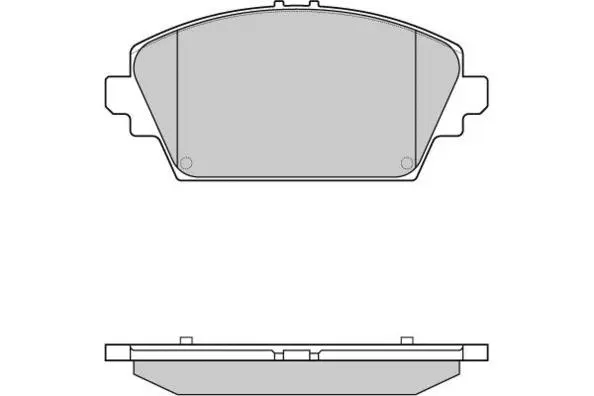 Kit de plaquettes de frein, frein à disque E.T.F. 12-0945
