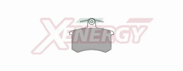 Kit de plaquettes de frein, frein à disque AP XENERGY X40152