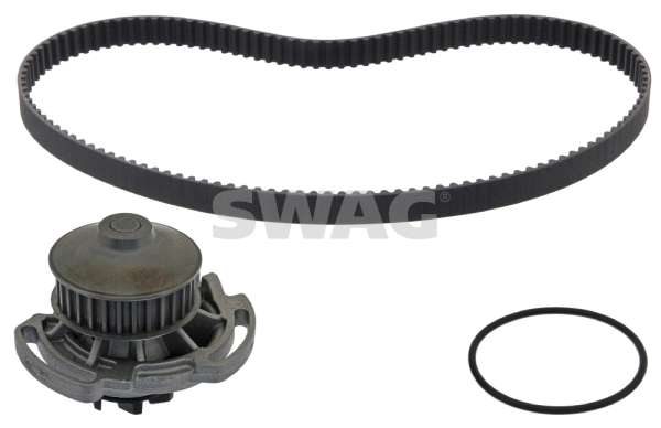 Pompe à eau + kit de courroie crantée SWAG 30 94 5137