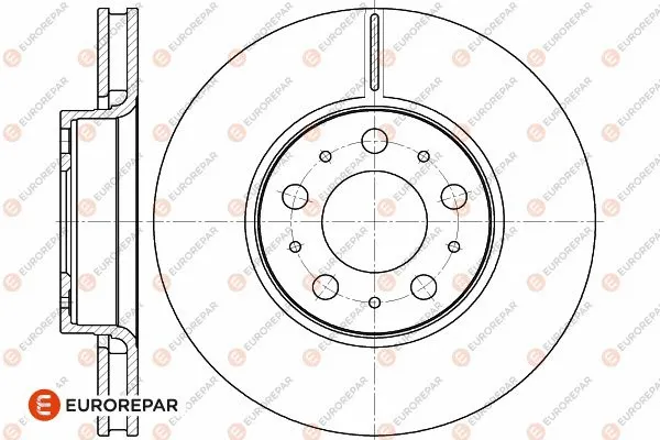 Disque de frein EUROREPAR 1642754780