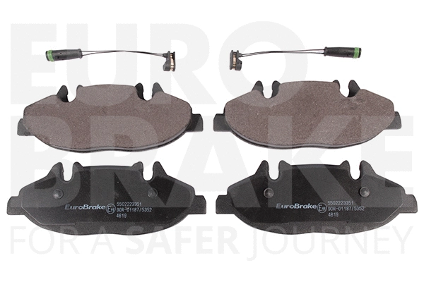 Kit de plaquettes de frein, frein à disque EUROBRAKE 5502223351
