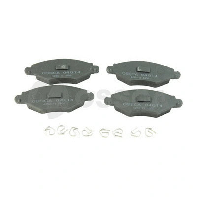 Kit de plaquettes de frein, frein à disque OSSCA 04014
