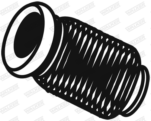 Tube ondulé, système d'échappement WALKER 10545