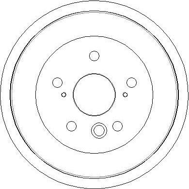 Tambour de frein National NDR291