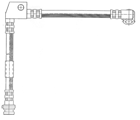 Flexible de frein CEF 511334