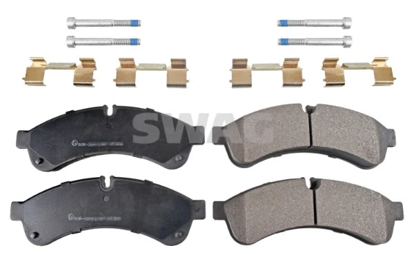 Kit de plaquettes de frein, frein à disque SWAG 33 10 7547