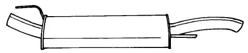 Silencieux arrière SIGAM 60671
