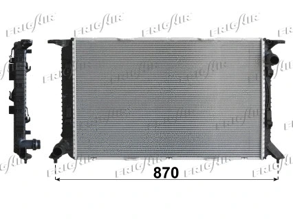 Radiateur, refroidissement du moteur FRIGAIR 0110.3147