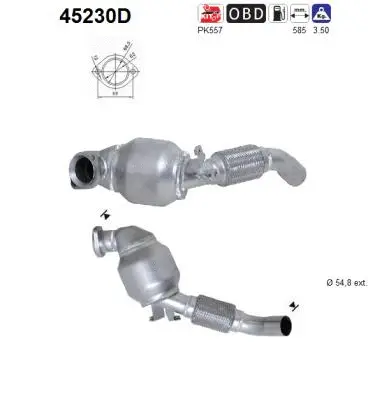 Catalyseur AS 45230D