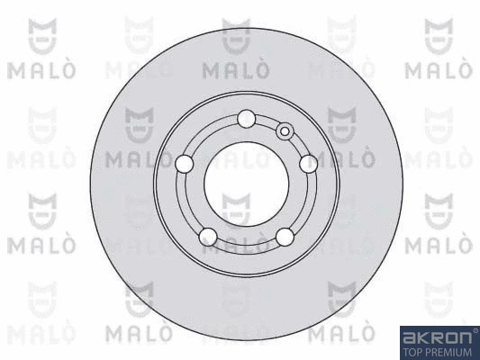 Disque de frein AKRON-MALÒ 1110163