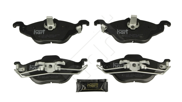 Kit de plaquettes de frein, frein à disque HART 248 948