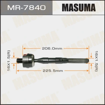 Rotule de direction intérieure, barre de connexion MASUMA MR-7840