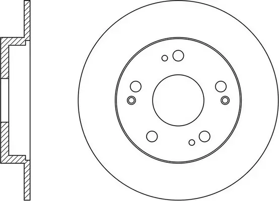 Disque de frein FIT FR0712